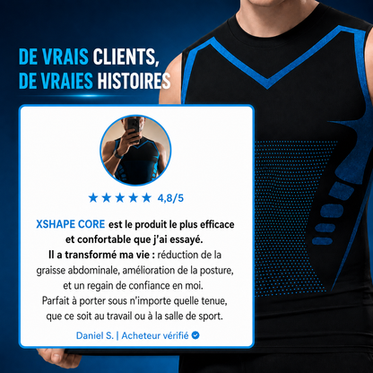 XShape Core | Retrouvez une silhouette plus nette dès la première utilisation.